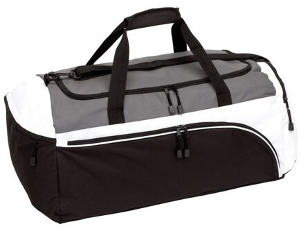Sporttas/reistas - 63 liter - zwart/wit - Weekendtassen - Voetbaltassen Multi