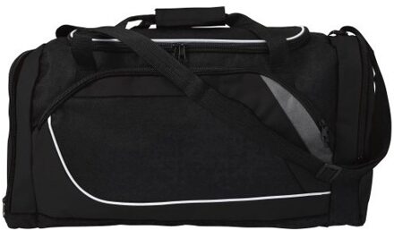Sporttas/reistas van 45 liter - Zwart - 57 x 27 x 29 cm - Weekendtassen - Voetbaltassen