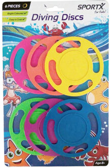 SportX Duikschijven - 6 Stuks