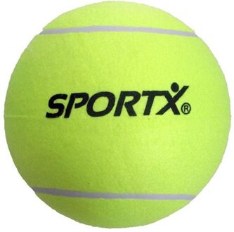 SportX jumbo tennisbal L - geel