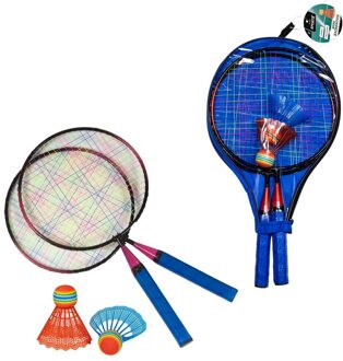 SportX Mini badminton set voor kinderen - Badmintonsets Multikleur