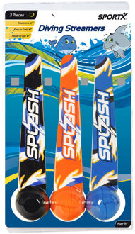 SportX Neoprene Diving Streamers 3 Stuks