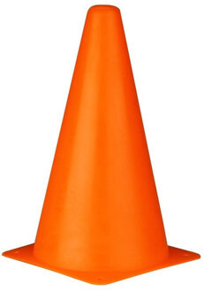 SportX Pionnen voor sport en spel - oranje - 22 cm - kunststof - training kegel