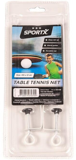 SportX Tafeltennis netje - voor elke tafel - inclusief bevestigingsmateriaal - pingpong