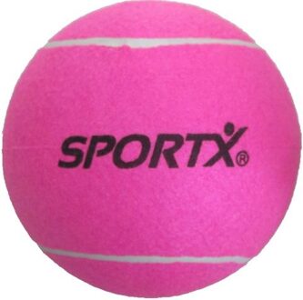 SportX XL tennisbal - roze - D22 cm - Tennisballen