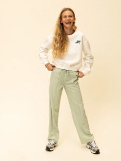 Sporty pantalon mint voor meisjes in de kleur Groen - 170/176