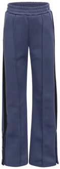 Sporty pants stone blue voor meisjes in de kleur Blauw - 140