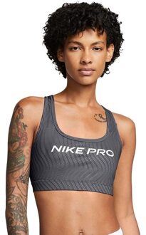 Sporty Pro Swoosh Light-Support Beha Nike , Gray , Dames - L,M,S,Xs