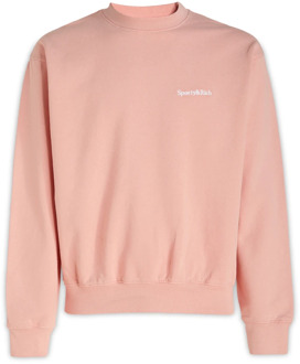 Sporty Rich Dames Sweatshirt Sporty & Rich , Pink , Dames - XL