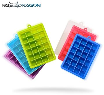 Spot 20 Ice Tray Set Box Ijsblokjesbakje Ice Box 20 Gat Vierkante Ice Tray Mold Silicone Ice Tray