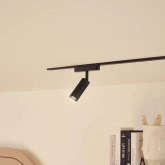 spot 48 V Lumaro, zwart, Ø 4 cm, aluminium, dimbaar