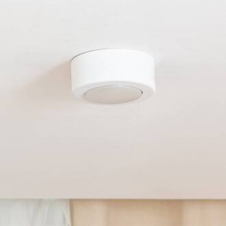 SPOT 53 plafondspot, crèmewit, Ø 11,5 cm, metaal, GX53 roomwit
