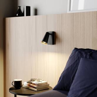 spot Angelina, zwart/goud, metaal, 1-lamp. zwart, goud