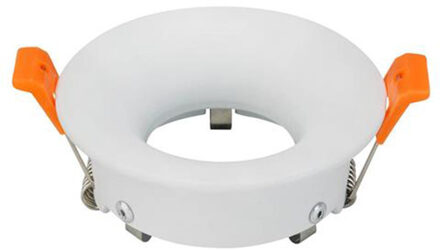 Spot Armatuur GU10 - GU10 Inbouwspot - Rond - Wit - Aluminium - Ø85mm