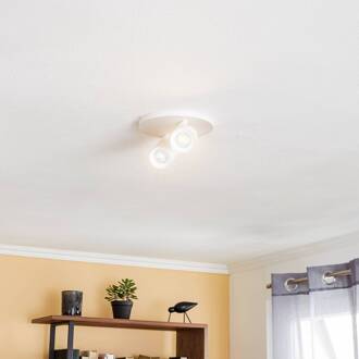 spot Brinja, wit, rond, Ø 7 cm, 2-lamps, GU10