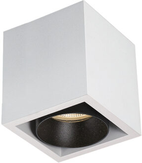 Spot BWS Regina Aluminium 745Lm 9,2W Wit Met Zwarte Anti-Glare Ring