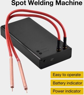 Spot Lasser 6 Versnellingen Verstelbare Mini Puntlassen Quick-Release Pennen Spot Lasser Machine Tool Draagbare Punt Lasser