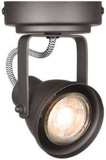 Spot Max Led 1-Lichts Burned Steel Grijs