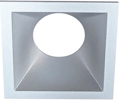 Spot Ring - Pragmi Cliron Pro - Vierkant - Mat Zilver