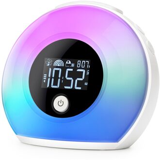 Spotfish SG1 Tafelblad Led Nachtlampje Muzikale Slaap Lamp Voor Kinderen Verlichting Rgb Kleur Veranderende Ingebouwde Oplaadbare Batterij