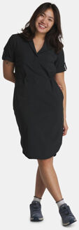 Spotless Traveler Dress S/S Dames Zwart - M
