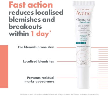Spottreatment Avène Cleanance Comedomed Localized Drying Emulsion 15 ml