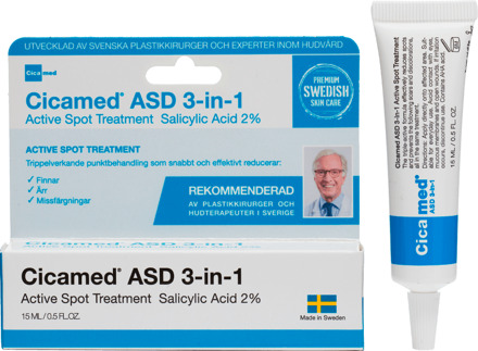 Spottreatment Cicamed Cicamed ASD 3-in-1 Active Spot Treatment 15 ml