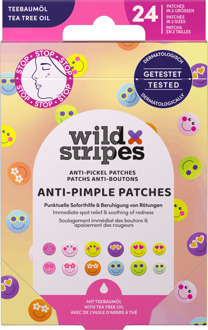 Spottreatment Wild Stripes Anti-pimple Patches Smile 24 st