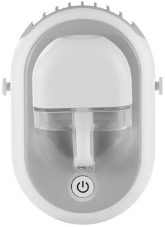 Spray Opknoping Hals Fan Mini Draagbare Outdoor Sport Atomisering Bevochtiging Silent Spray Fan wit