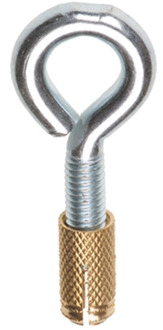 spreidplug M 6 ( 8x22) messing met schroefoog M6x 20 | 100 stuks - K1900600222