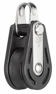 Sprenger Enkele Katrol – Kunststof En Rvs – Touw 8 Mm