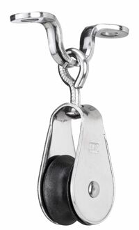 Sprenger Enkele Katrol Met Draaibaar Oog – Rvs – 10 Mm