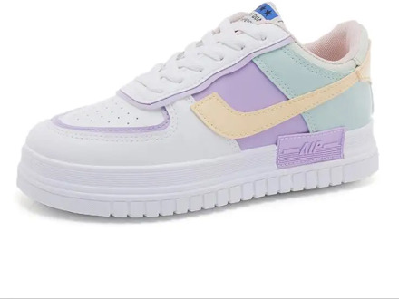 Spring 2020 small white shoes women's new fashion student casual shoes women's thick bottom breathable low top board shoes women