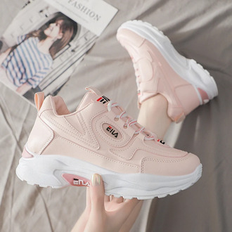 Spring and autumn new luxury shoes women designers white sneakers women low-top leather thick-soled casual sports shoes women
