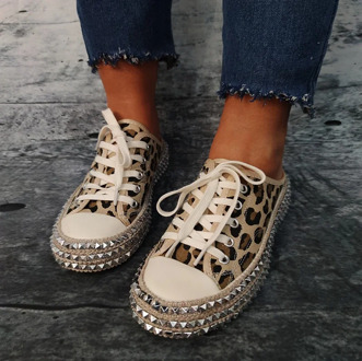 Spring Autumn Women Sneaker Platform Shoes Women's Fashion Casual Breathable Crystal Bling Lace Up Sport Shoes Zapatos Mujer
