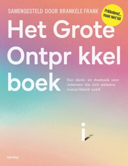 Spring Het grote ontprikkelboek - Brankele Frank - ebook