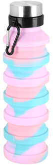 Spring opvouwbare waterfles Veelkleurig - One size