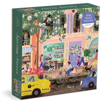 Spring Street 1000 PC Puzzle In A Square Box -  Galison (ISBN: 9780735372405)