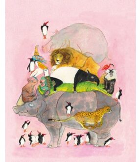 Springende pinguins en lachende hyena's - Boek Marije Tolman (9047705289)