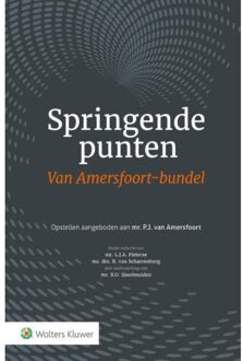 Springende punten - Boek Wolters Kluwer Nederland B.V. (9013145752)
