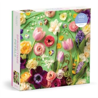 SpringtimeÂ Petals 500 Piece Puzzle -  Galison (ISBN: 9780735381858)