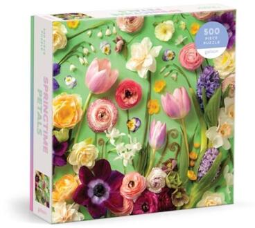 SpringtimeÂ Petals 500 Piece Puzzle -  Galison (ISBN: 9780735381858)