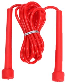 Springtouw Pvc Verstelbare Springtouw Fitness Training Oefening Apparatuur rood