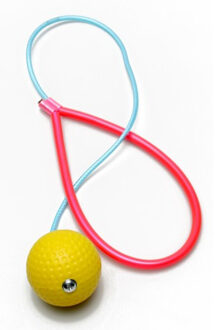 springtouw rope ole swing geel