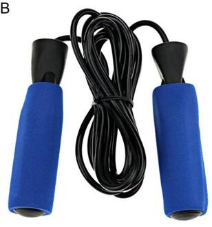 Springtouw Workout Training Verstelbare Fitness Workout Jump Cord Snelheid Draad Anti-Slip Foam Handvat Overslaan Touw