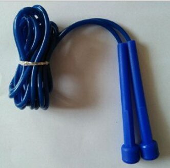 Springtouwen Sport Fitness Snelle Snelheid Sprong Overslaan Rope Skipping Draad Oefening Boksen Lager Speed Fitness Apparatuur Springen Touw blauw