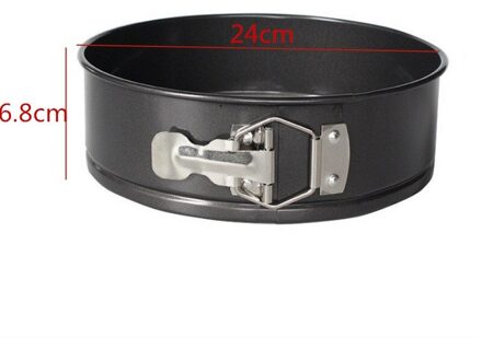 Springvorm Cheesecake Pan Met Verwijderbare Bodem, Premium Lekvrij Anti-aanbak Cake Bakvormen Pan, 4/7/9/10 Inch 24cm