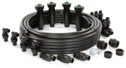 sproeiset voor gazon, incl. 4 sproeiers, max 16 m²