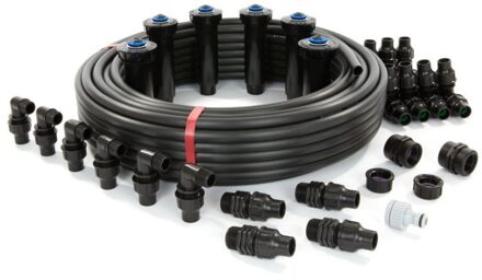 sproeiset voor gazon, incl. 6 sproeiers, max 35m²