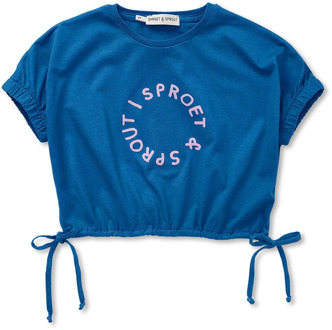 Sproet & Sprout meisjes t-shirt Blauw - 104